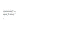 Desktop Screenshot of dinahfried.com